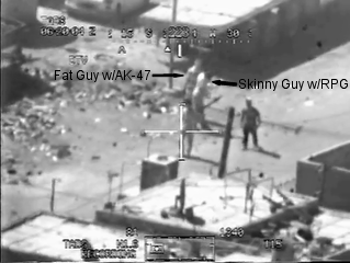 Two minutes before attack