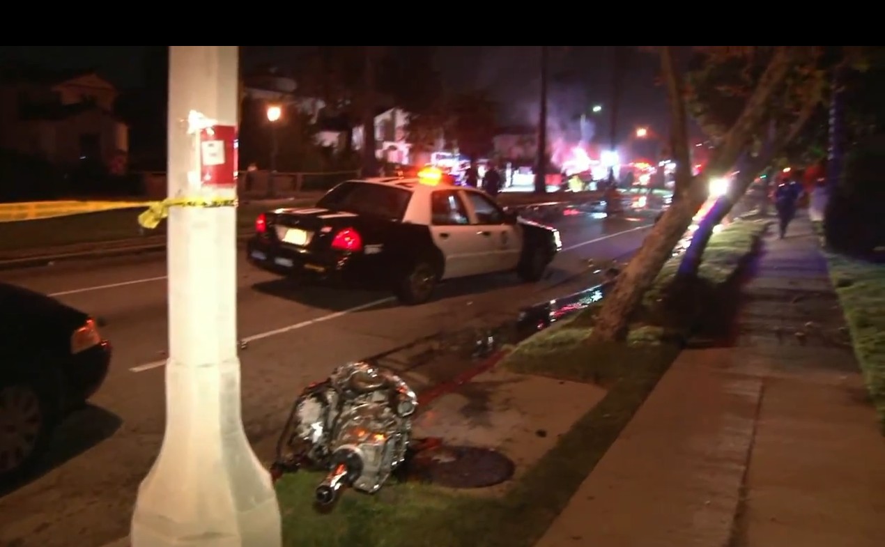 Engine/Transmission in Street